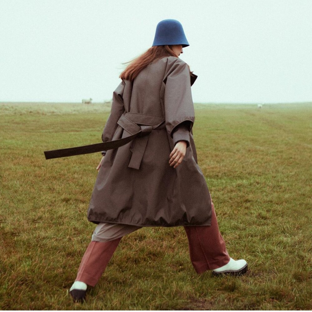 g-lab *NEW* Grace 2-in-1 Primaloft Taupe Trench Coat